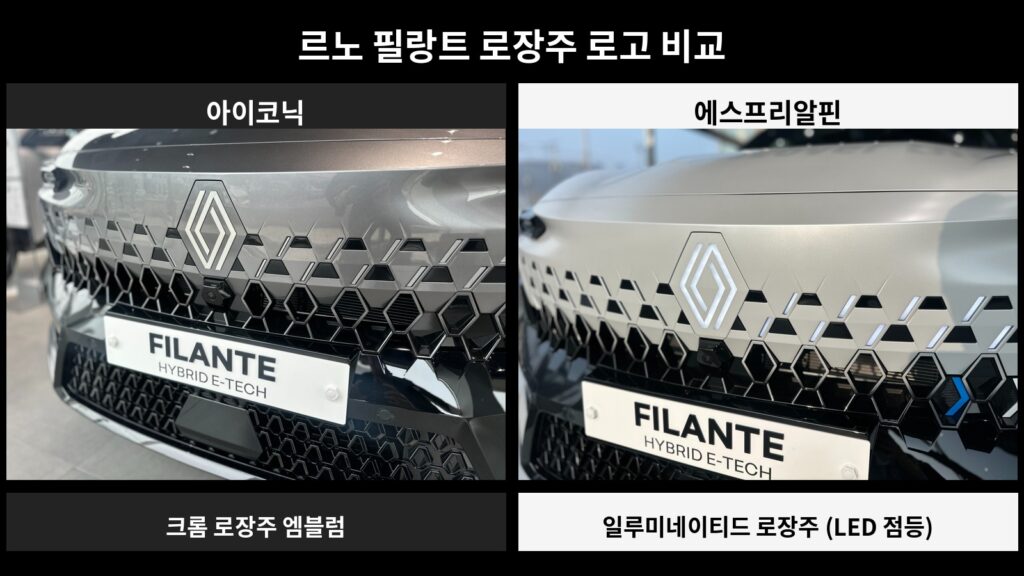 로장주 로고 비교
